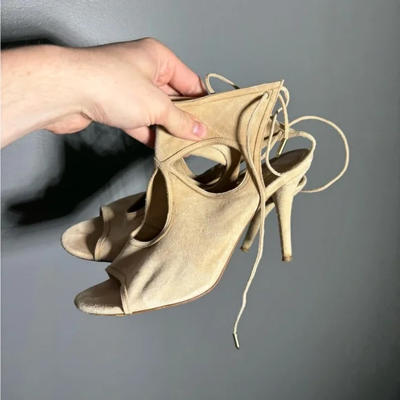 Aquazzura Sexy Thing Suede Pumps Size EU 39 - Picture 4 of 7